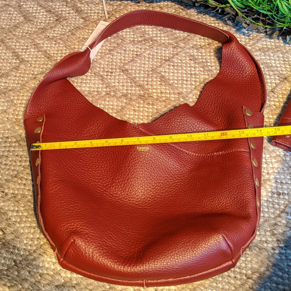 🛍️SOLD🛍️Hammitt crimson hobo and wallet set - Picture 6 of 8
